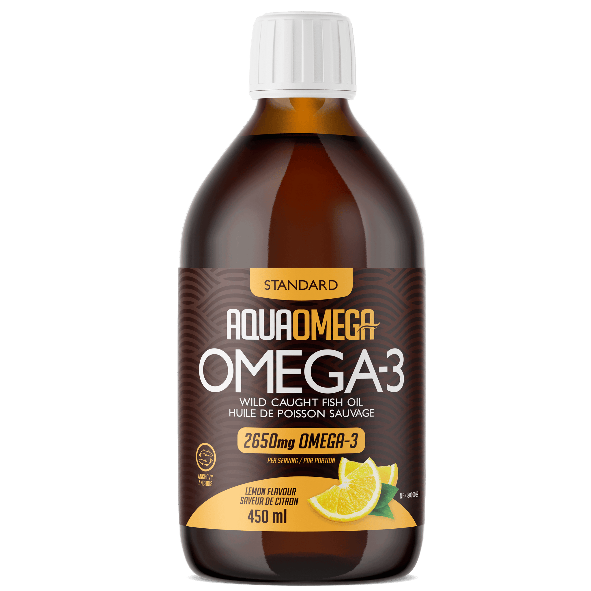 AquaOmega Standard Lemon 450ml