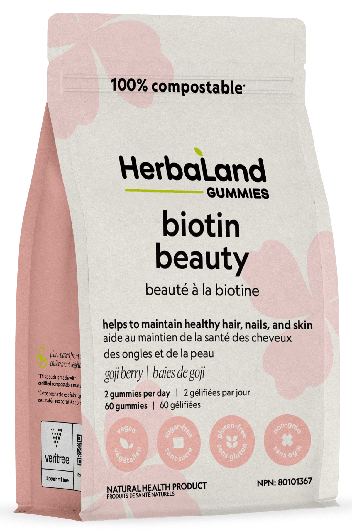 Herbaland Adults Pure Beauty 60ct