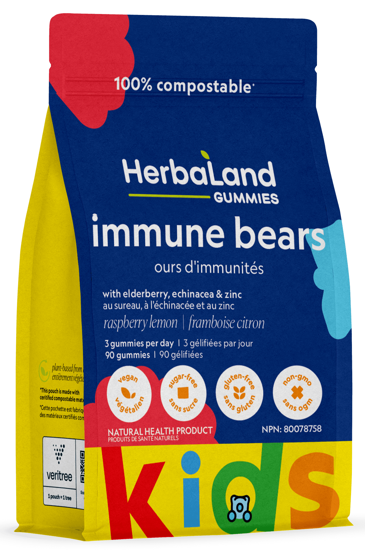 Herbaland Kids Immune 90ct