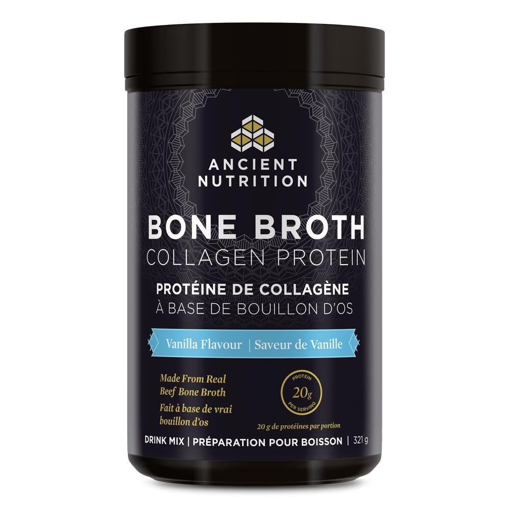 Ancient Nutrition Bone Broth Collagen Protein Vanilla 321 g