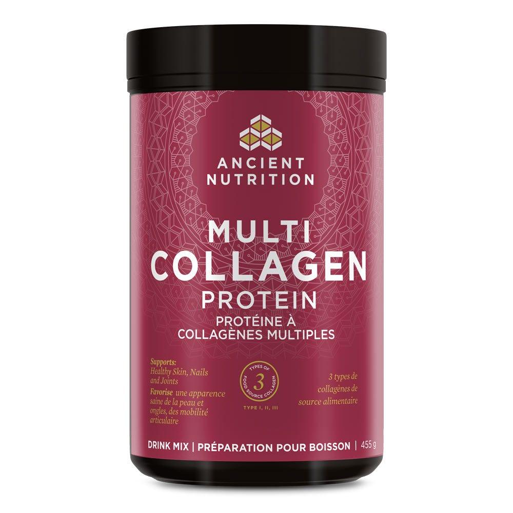 Ancient Nutrition Multi Collagen Protein (3 Types of Collagens), 455 g