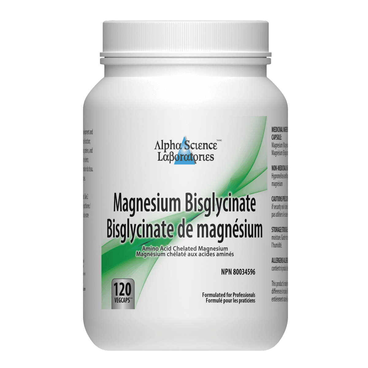 Alpha Science Magnesium Glycinat 120vc