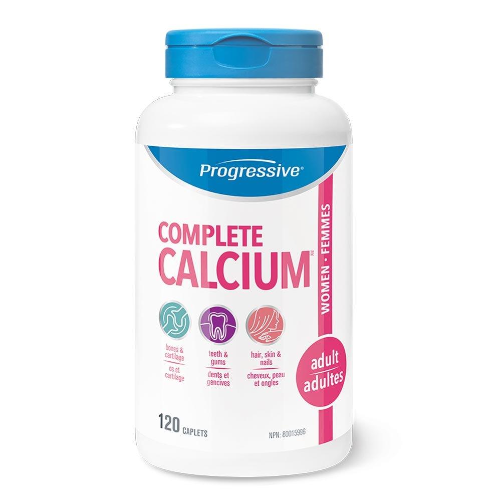 Progressive Complete Calcium Adult Women 120 capls