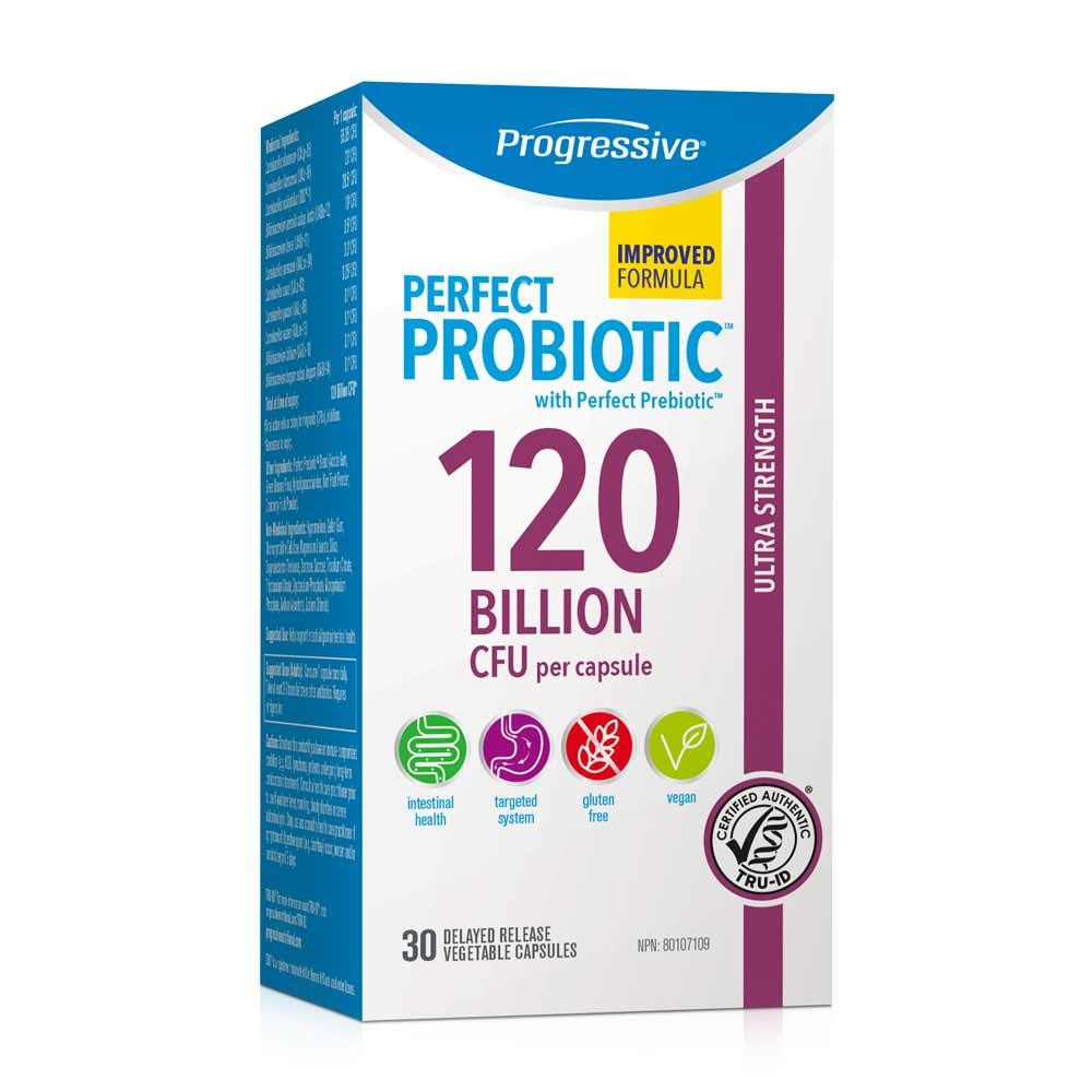 Progressive Perfect Probiotic 120 Billion 30c