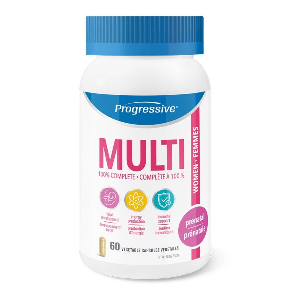 Progressive MultiVitamin Prenatal Formula 60c