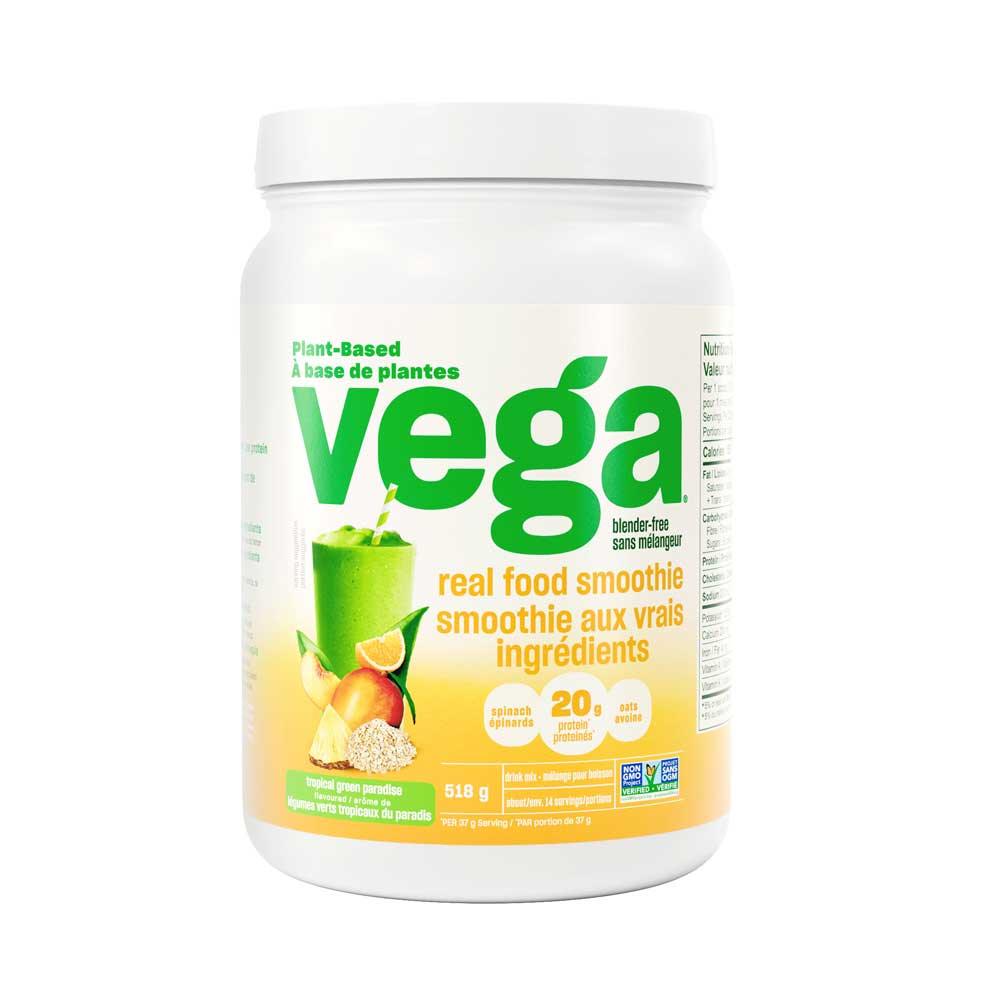 Vega Real Food Smoothie Tropical Greens 518g