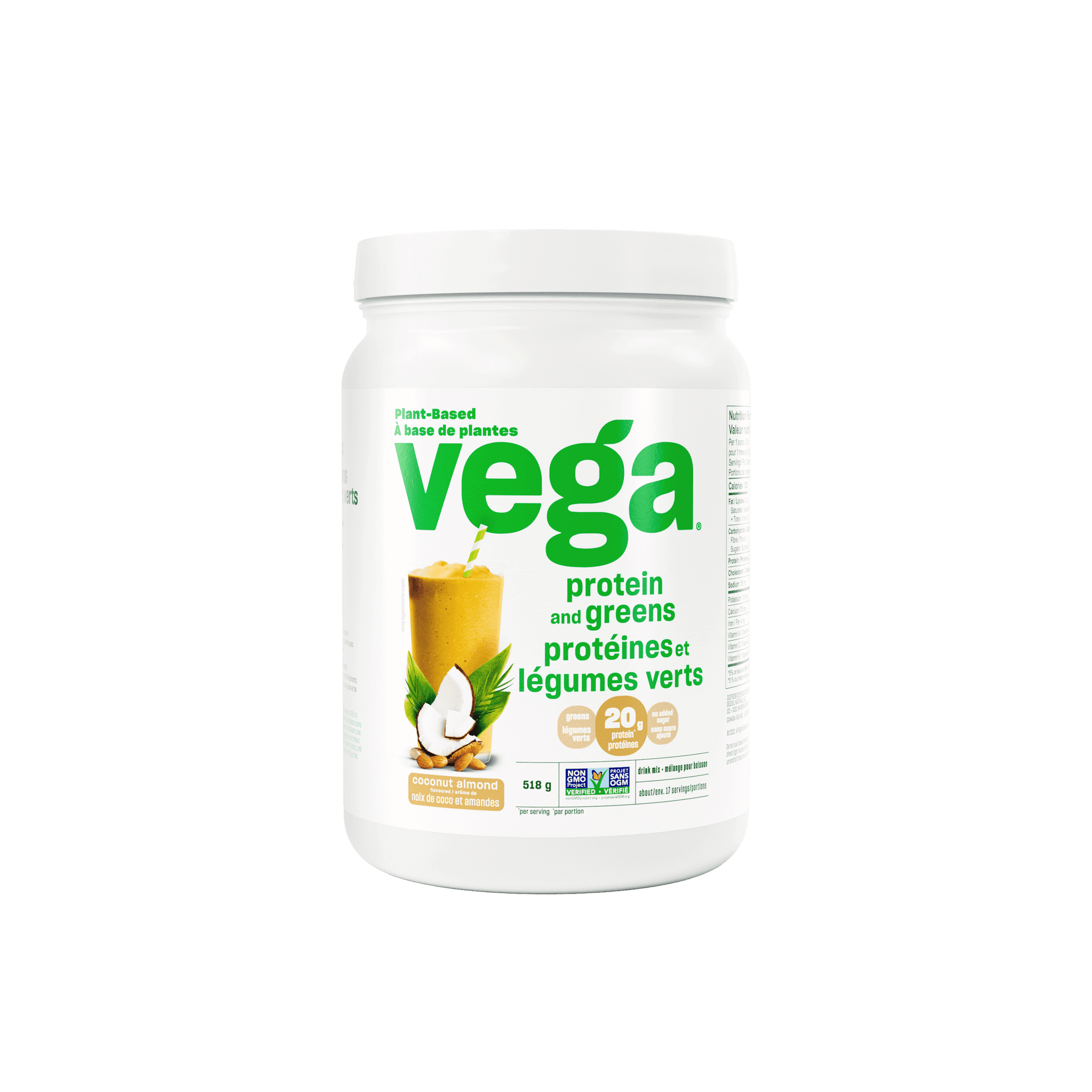 Vega Protein & Greens Coconut Almond 518g