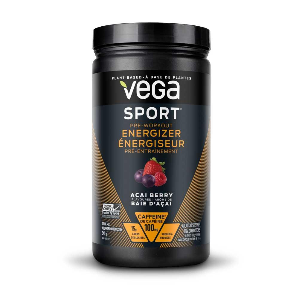 Vega Sport Pre-Workout Energizer Acai Berry 540g