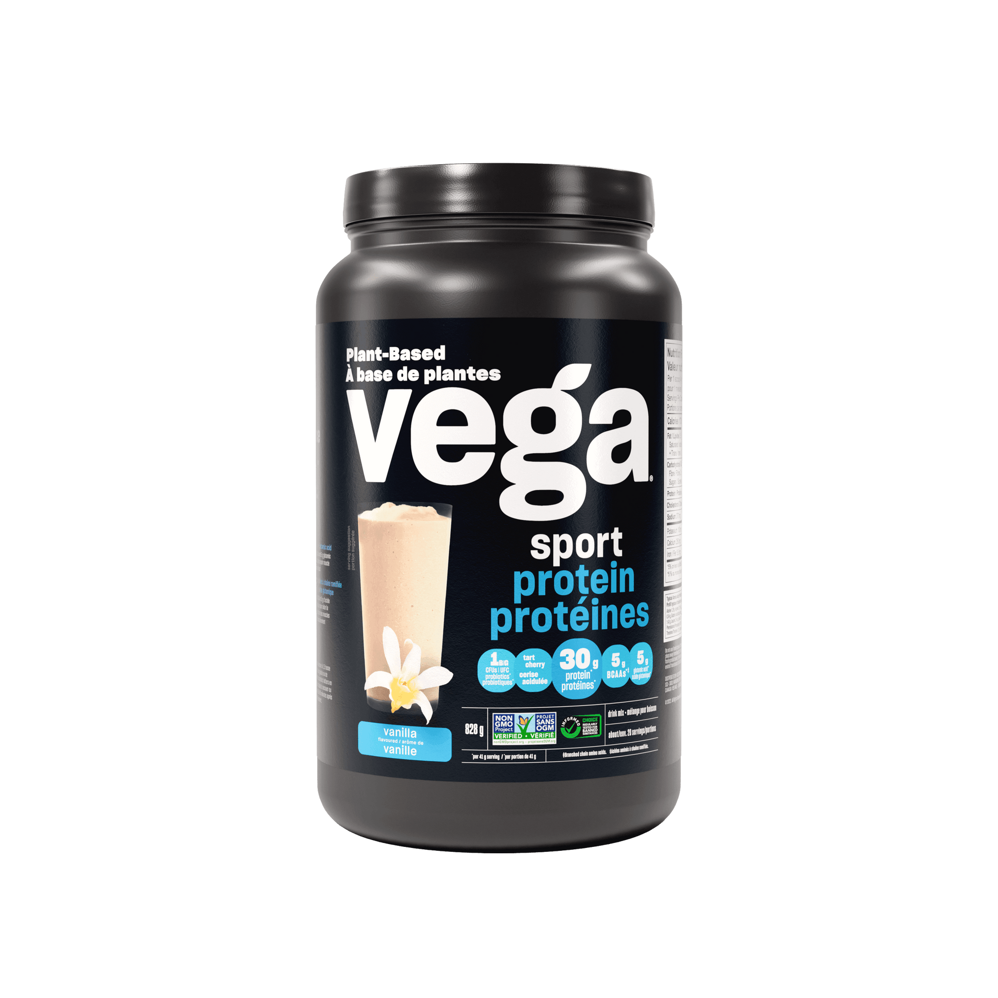 Vega Plant-Based Sport Protein Vanilla 828g
