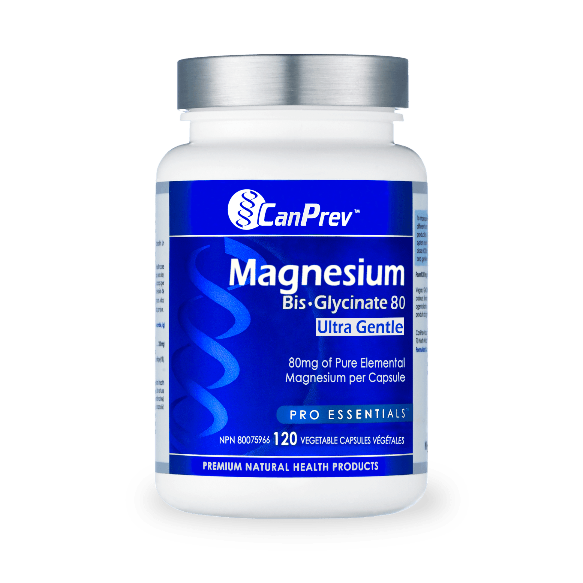CanPrev Magnesium Bisglycinate 80mg 120c