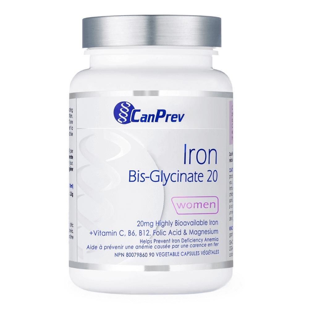 CanPrev Iron Bis-Glycinate 90vcaps