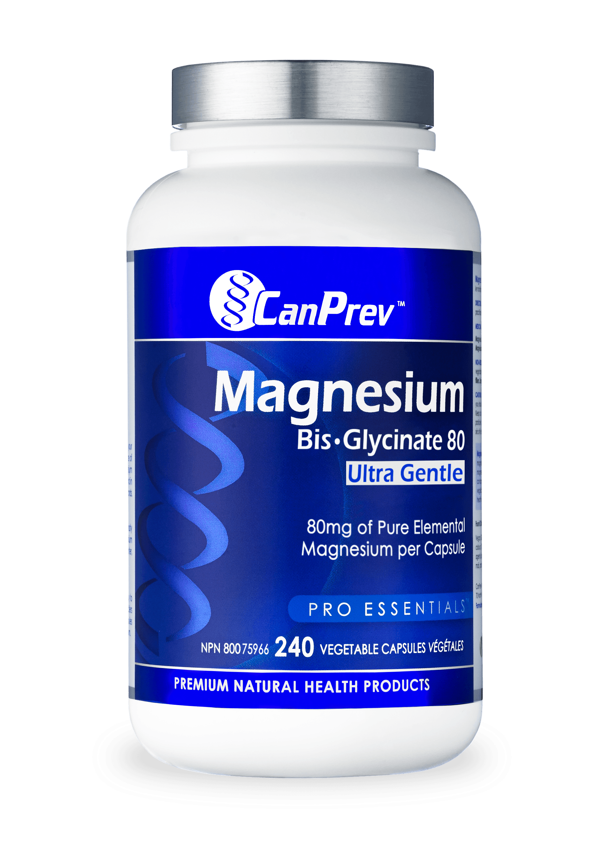 CanPrev Magnesium Bisglycinate 240 Veg Caps Online