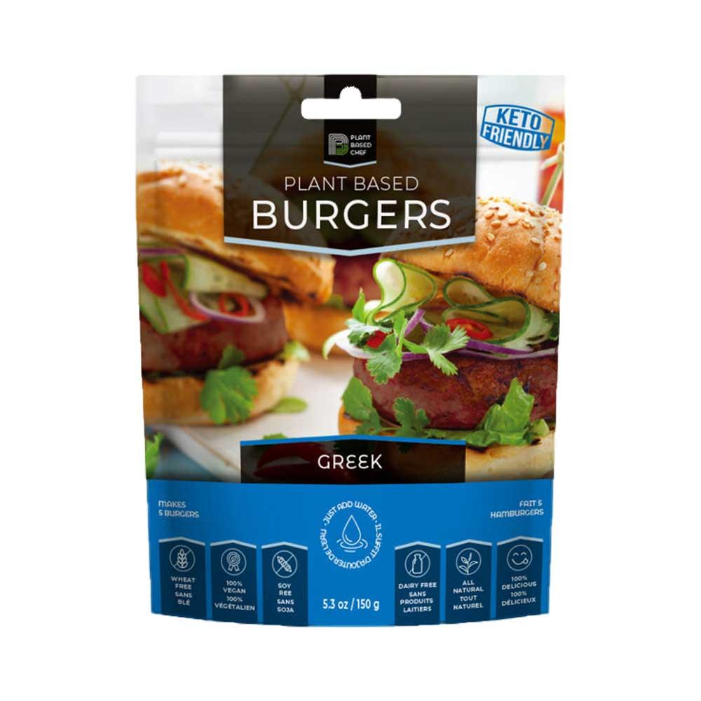 Plant Based Chef Burgers Greek 150g