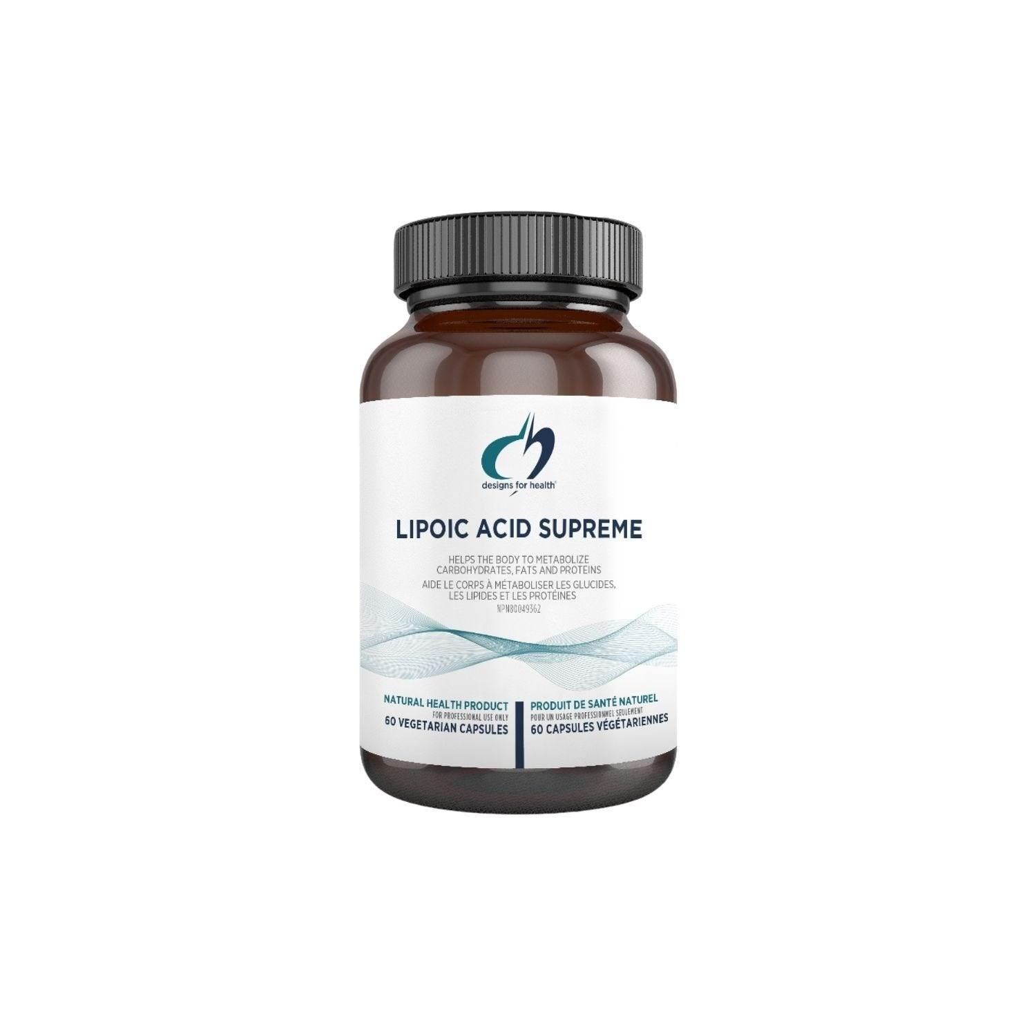 Designs for Health Lipoic Acid Supreme 60V