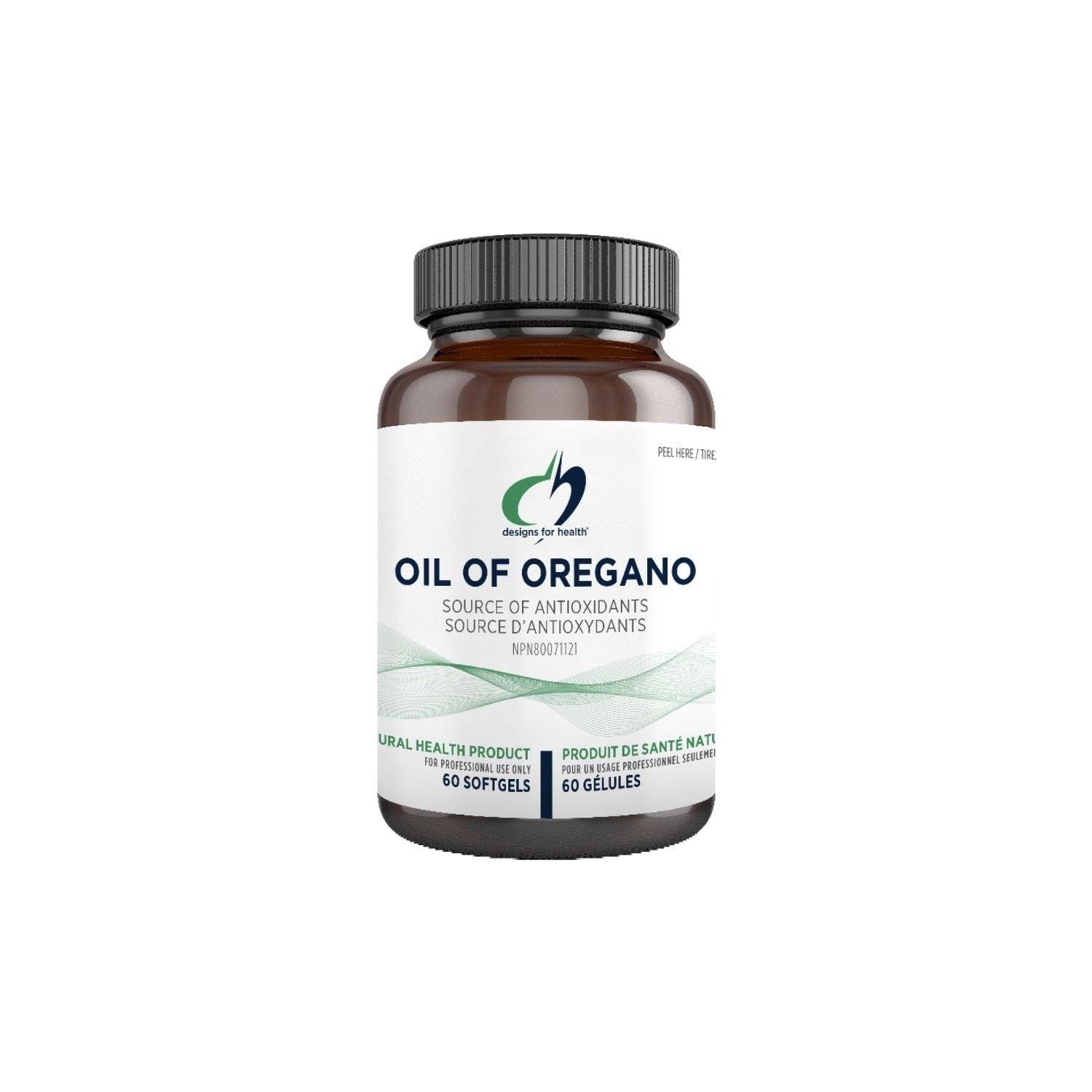 Designs for Health Oil of Oregano - 60 Softgels