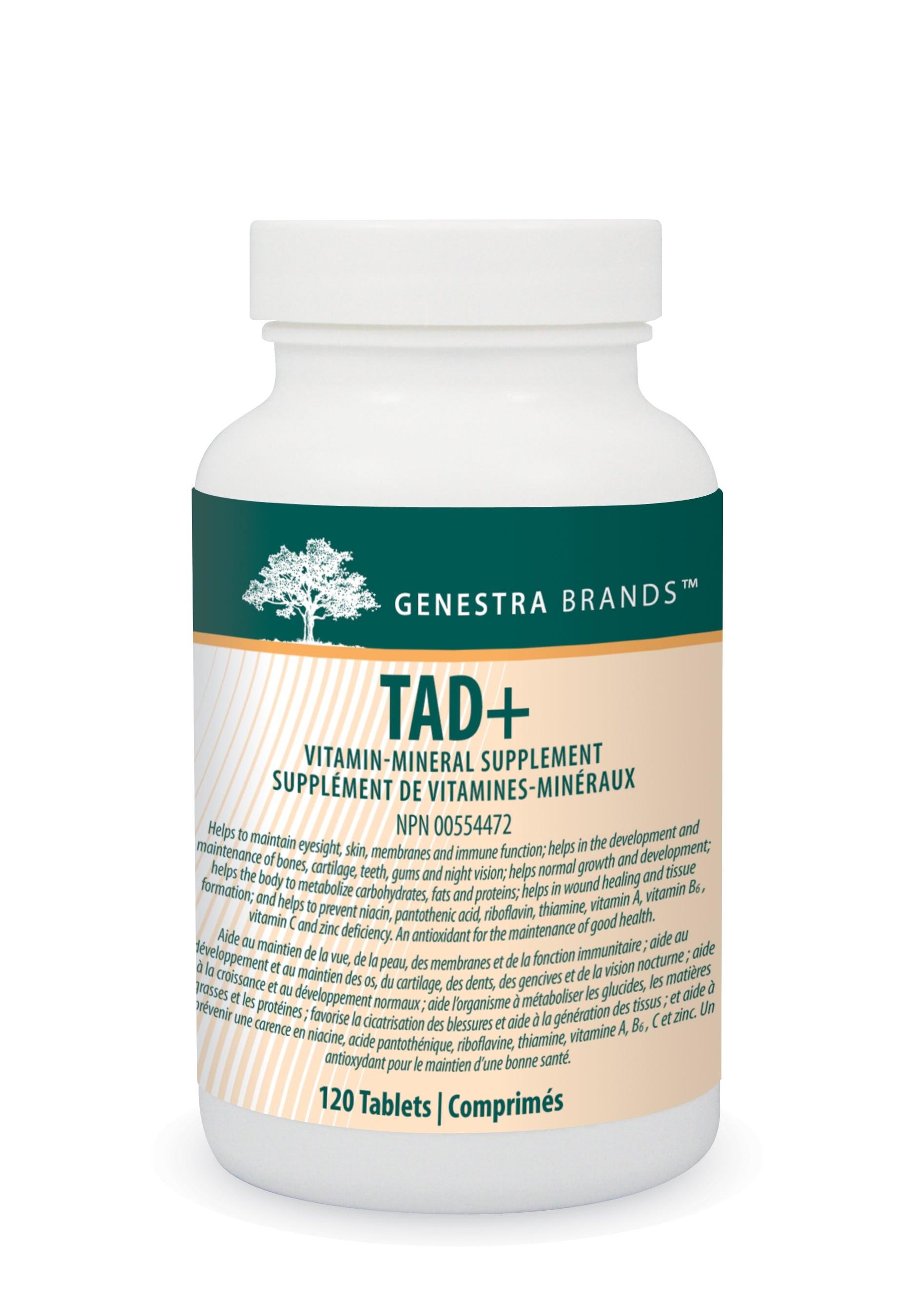 Genestra TAD Plus Adrenal Forte 120 Tablets Online