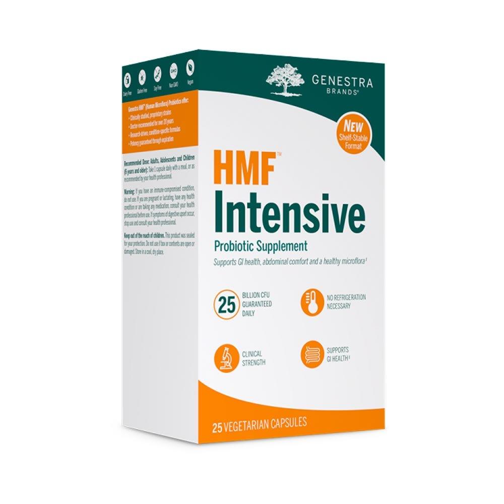 Genestra HMF Intensive Probiotic Supplement (Shelf Stable) - 25 Veg Capsules