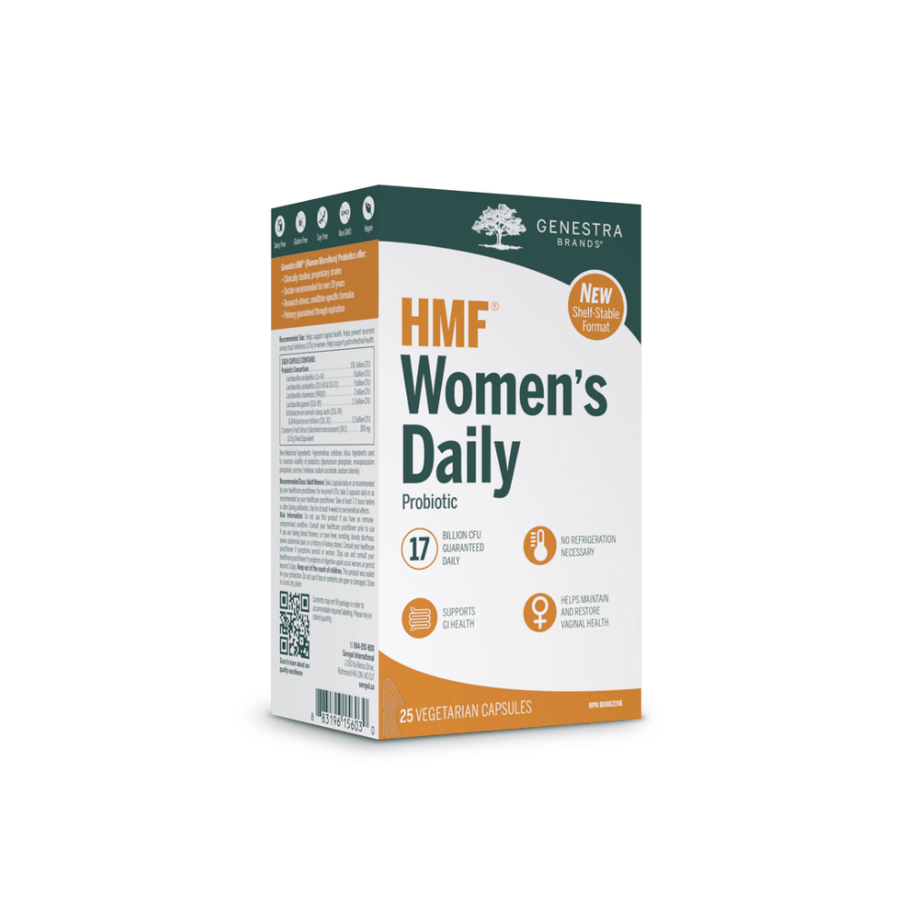 Genestra Brands HMF Women's Daily Probiotic - 25 Veg Capsules