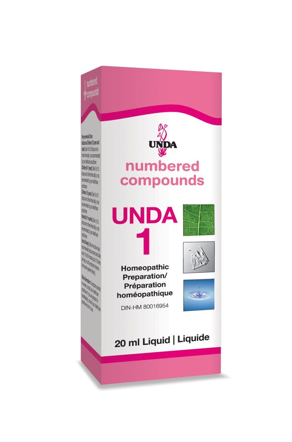 UNDA 1 Numbered Compounds, 20ml Online 
