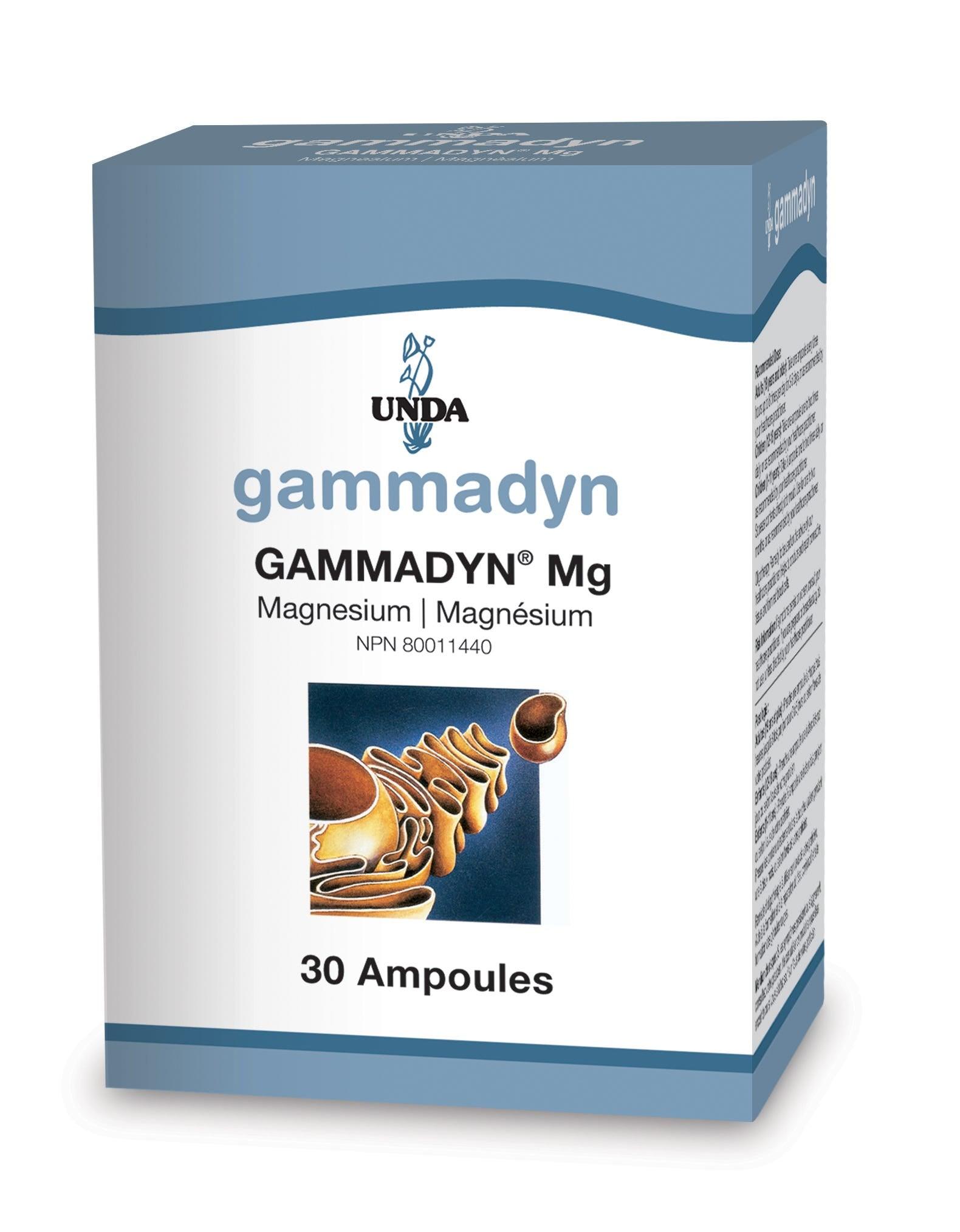 Unda Gammadyn Magnesium (Mg) - 30 ampoules