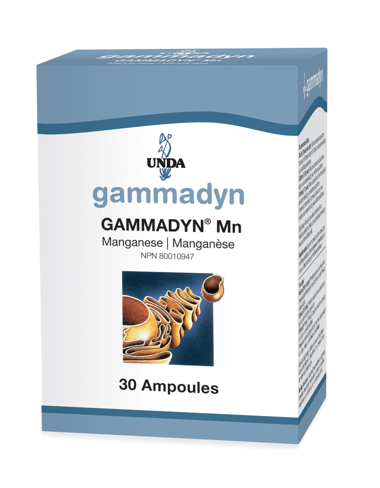 Unda Gammadyn Manganese (Mn) - 30 ampoules