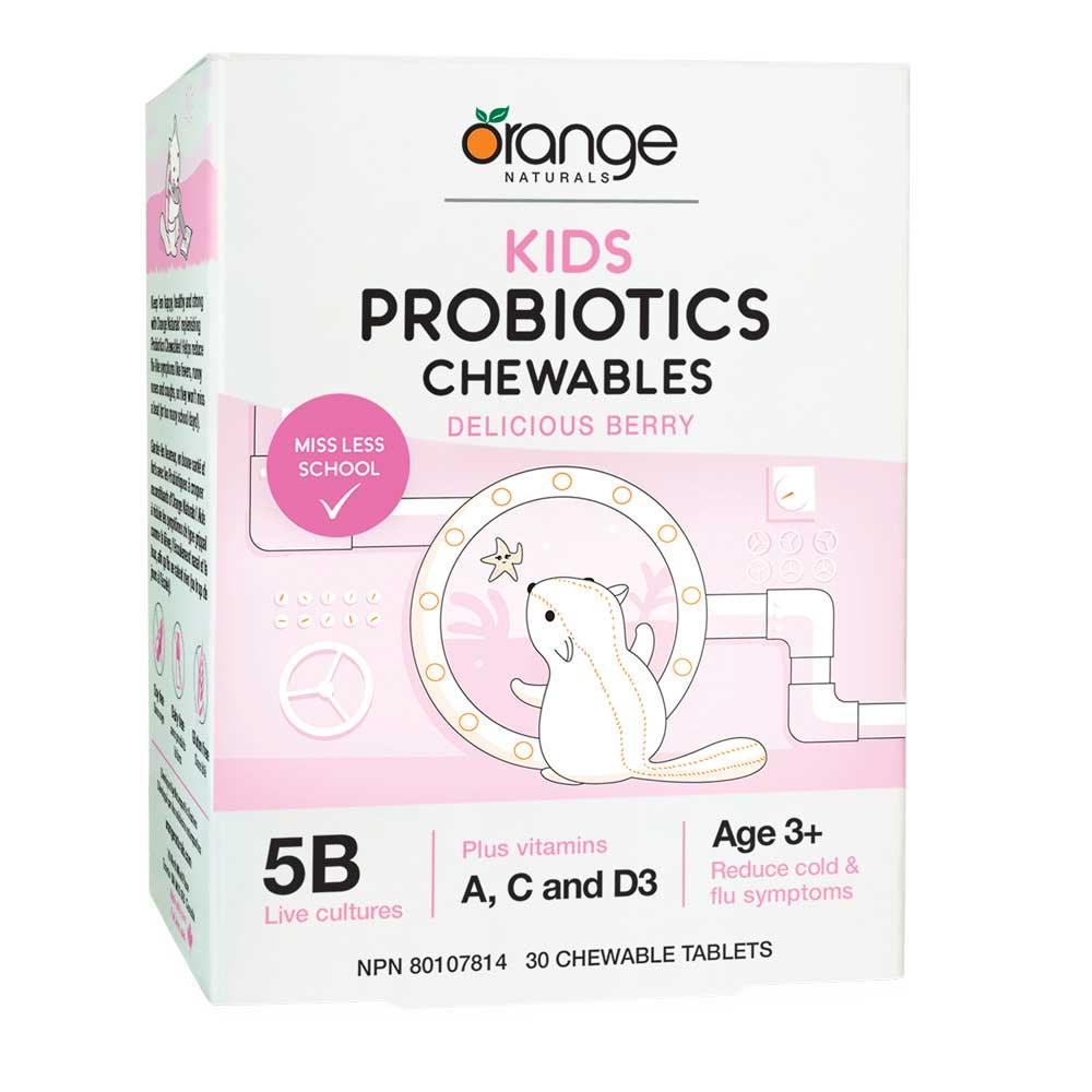 Orange Kids Probiotics Chewables 30t