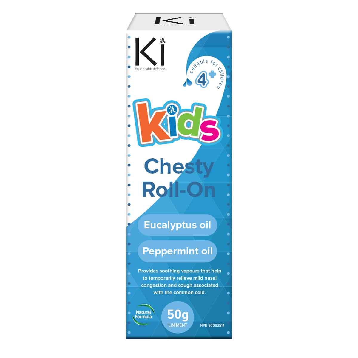 Ki Kids Chesty Roll-On Liniment - 50g