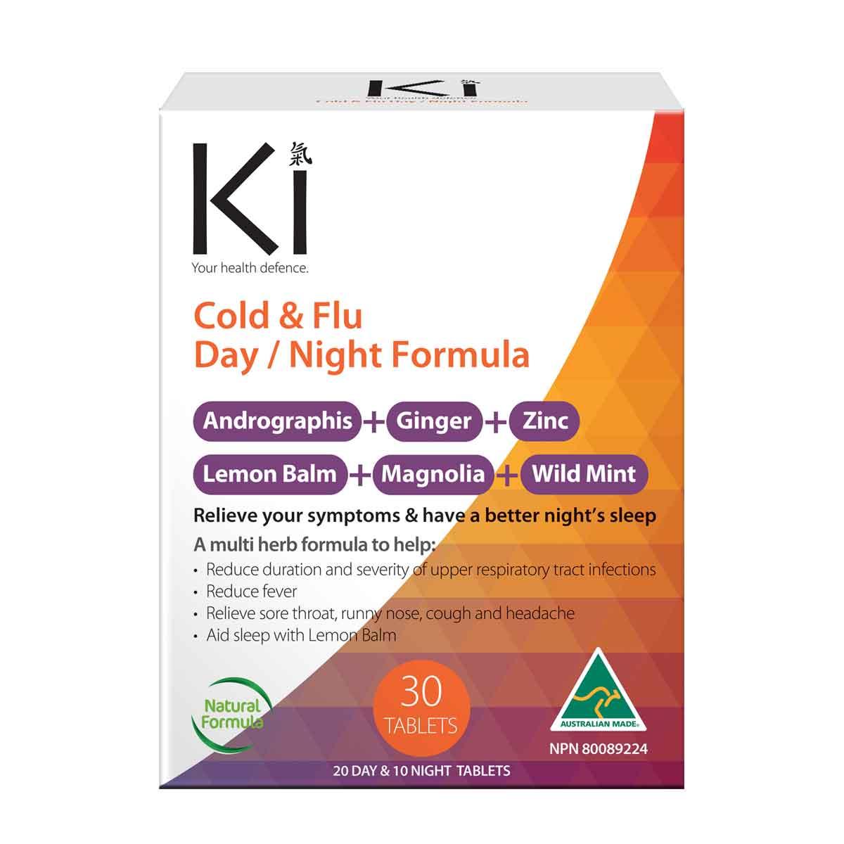 Ki Cold and Flu Day-Night Formula 30 Tablets Online 