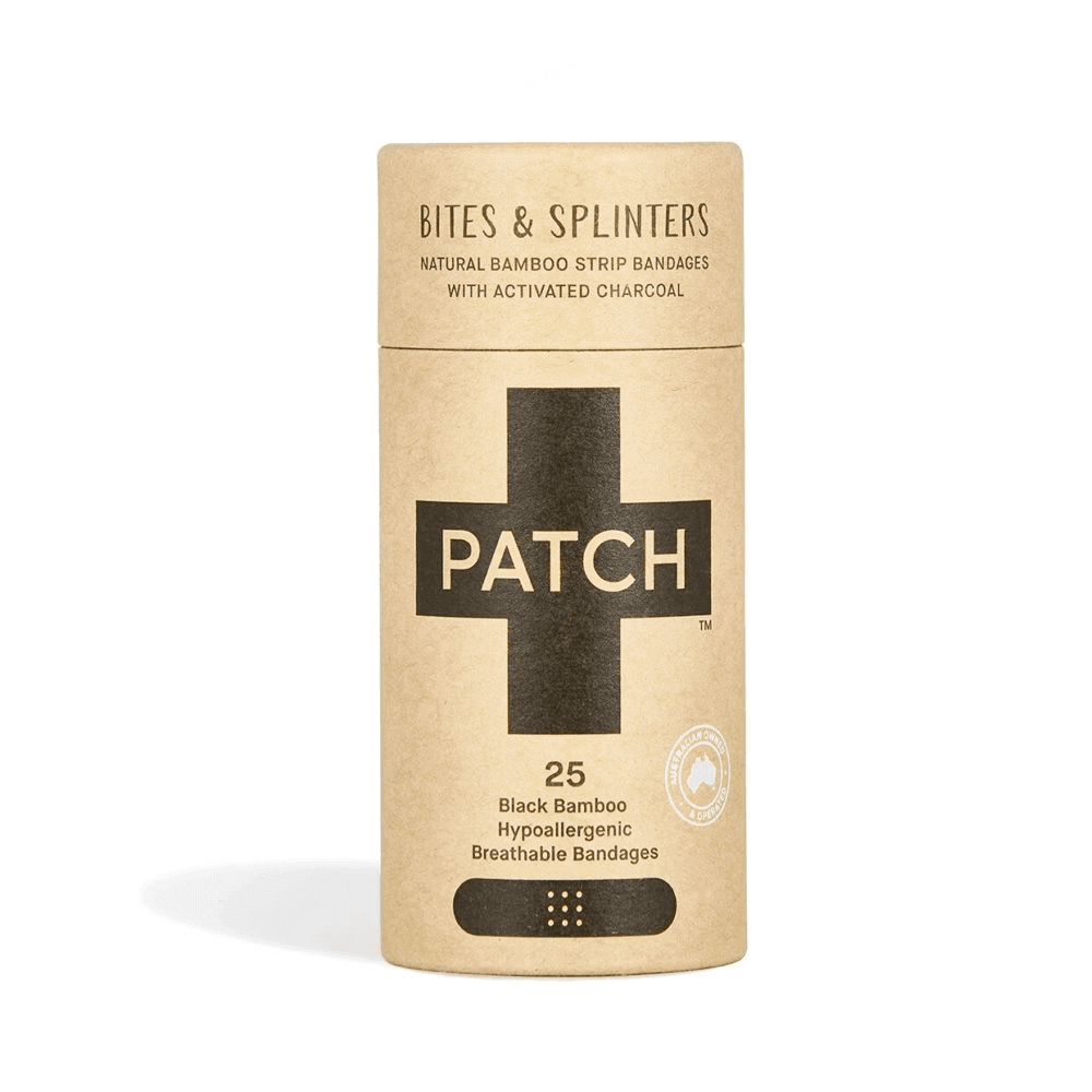 Patch Activated Charcoal Adhesive Bandage 25ct