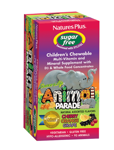 Animal Parade Sugar free Multivitamin Chews Assorted 90ct