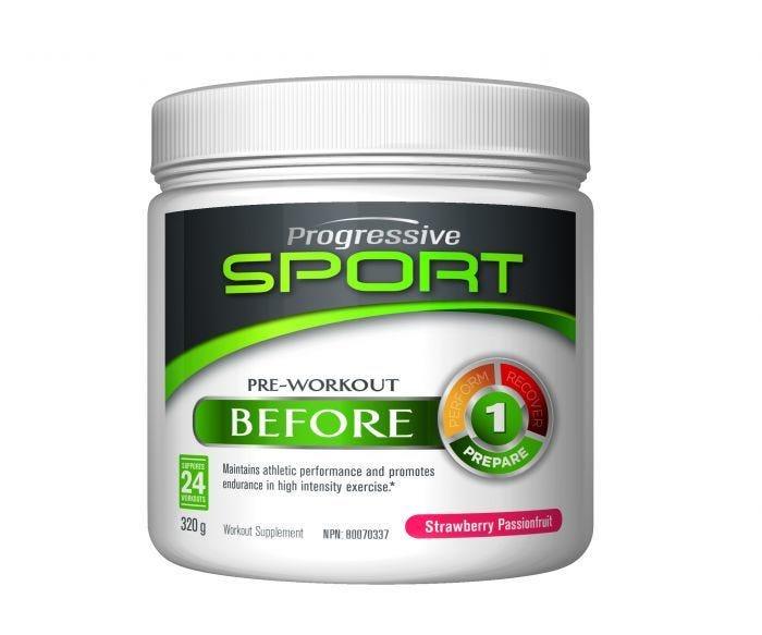 Progressive Pre-Workout Protein Strawberry 320g