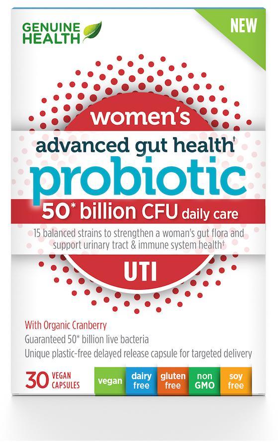 Genuine Health Advanced Gut Health Probioticc 50 billion CFU Online