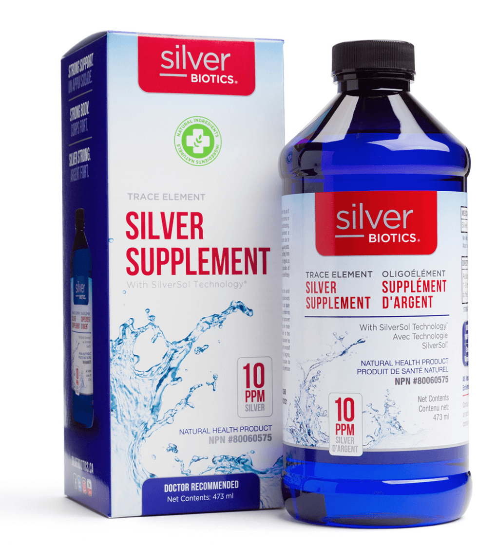 Silver Biotics Trace Element Silver Supplement 473ml
