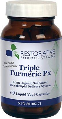 Restorative Formulations Triple Turmeric Px - 60 Liq Gels
