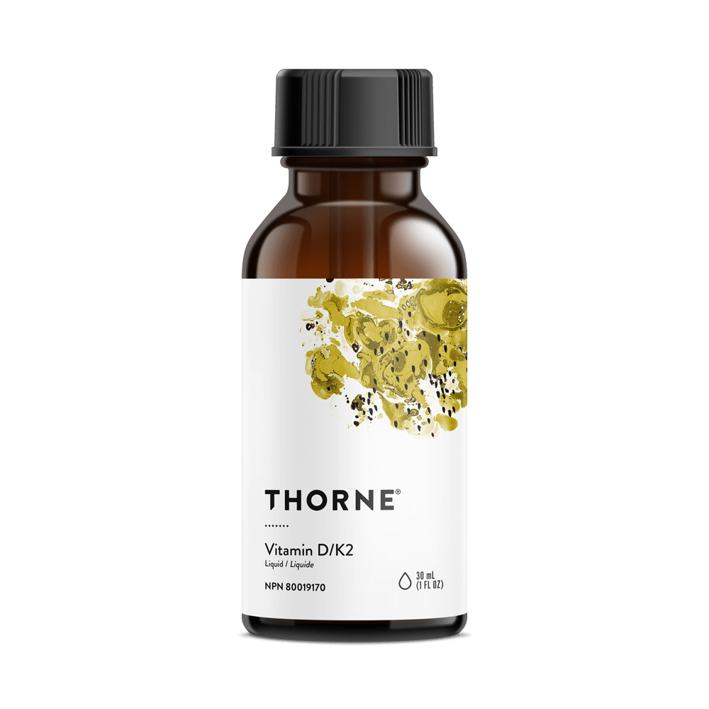 Thorne Vitamin D - K2 Liquid 30ml 1 fl oz